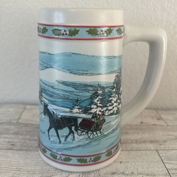 Vintage 1984 Miller High Life Limited Edition Holiday Stein - Picture 3 of 6